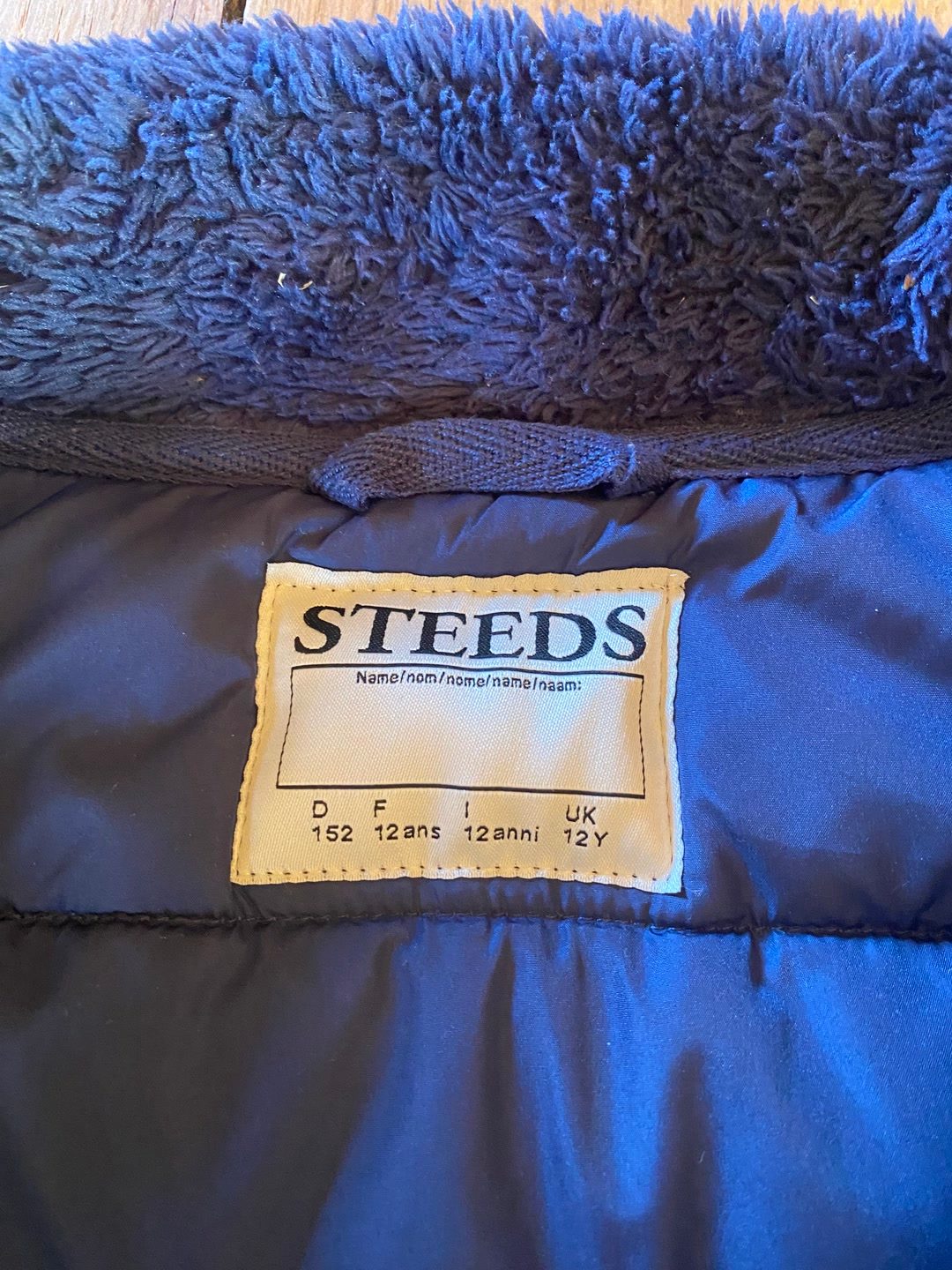 Veste sans manches Steed bleue 12 ans, média 2