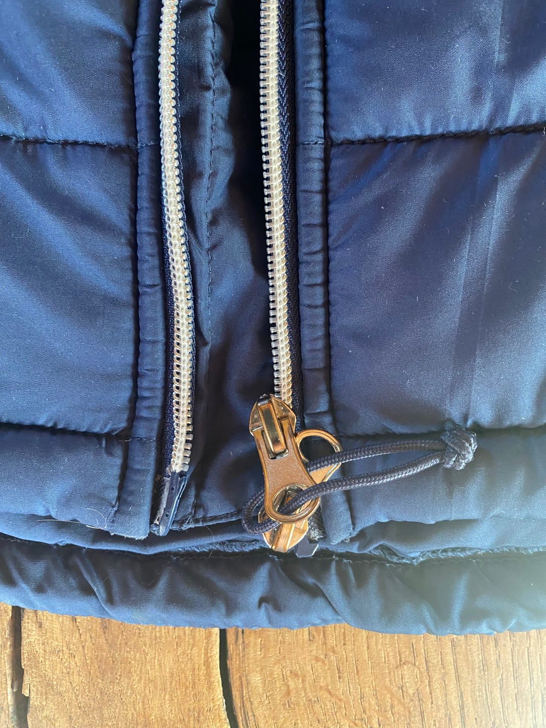 Veste sans manches Steed bleue 12 ans, média 4