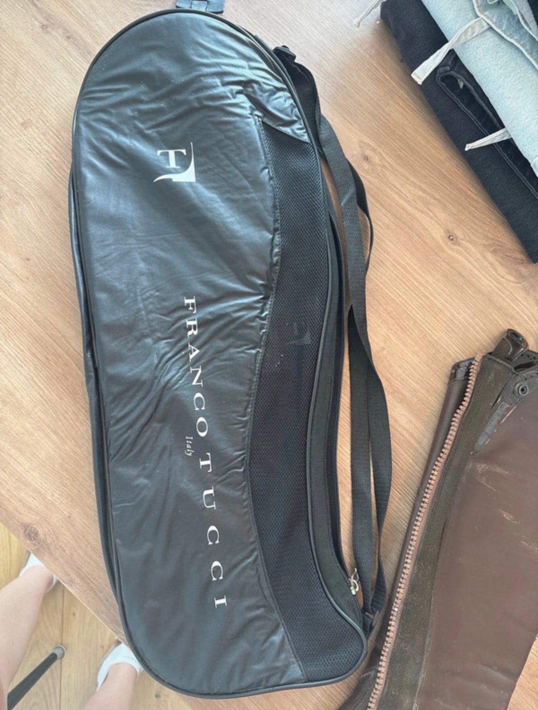 Chaps TUCCI marron – Taille S+, média 8