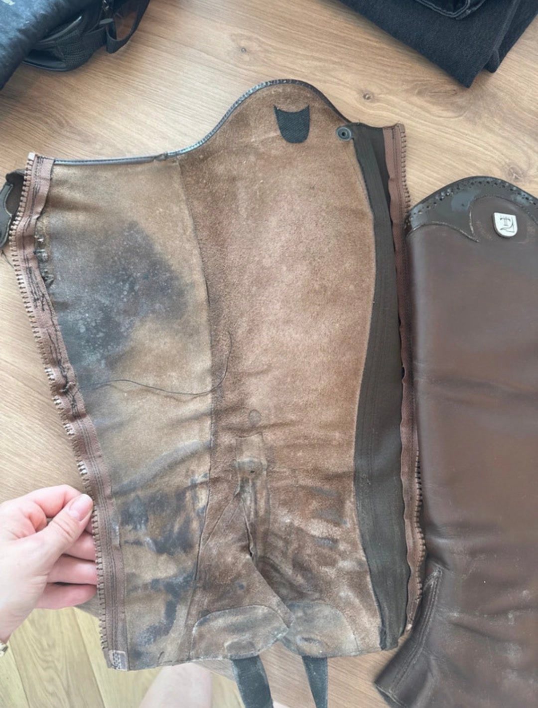 Chaps TUCCI marron – Taille S+, média 7