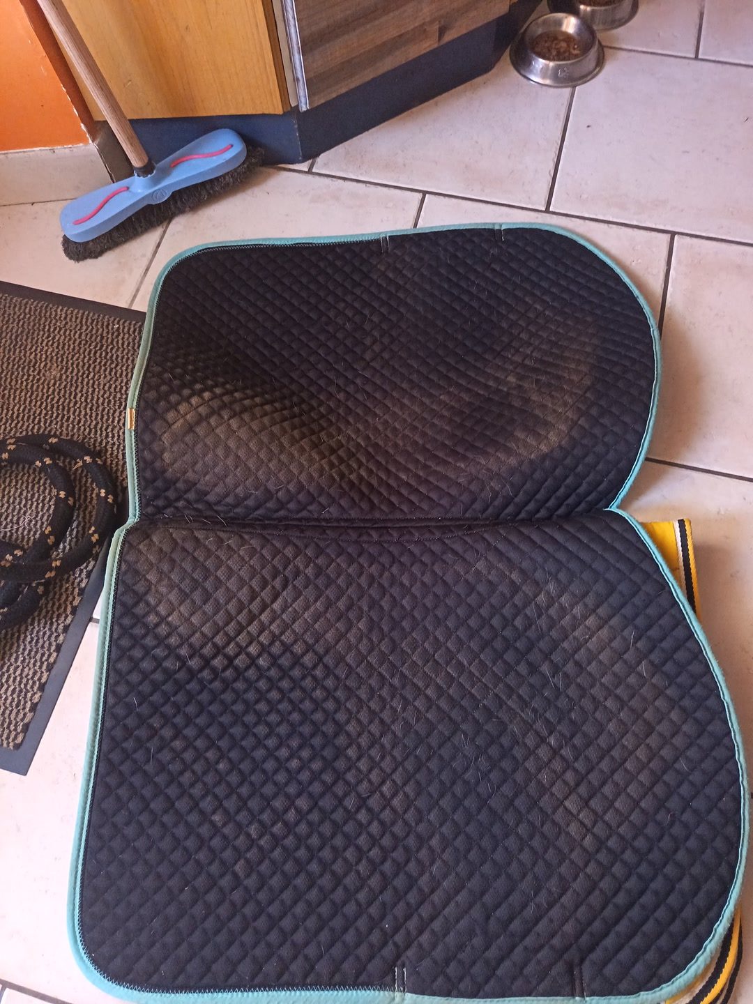 Tapis bleu clair OHP, média 3