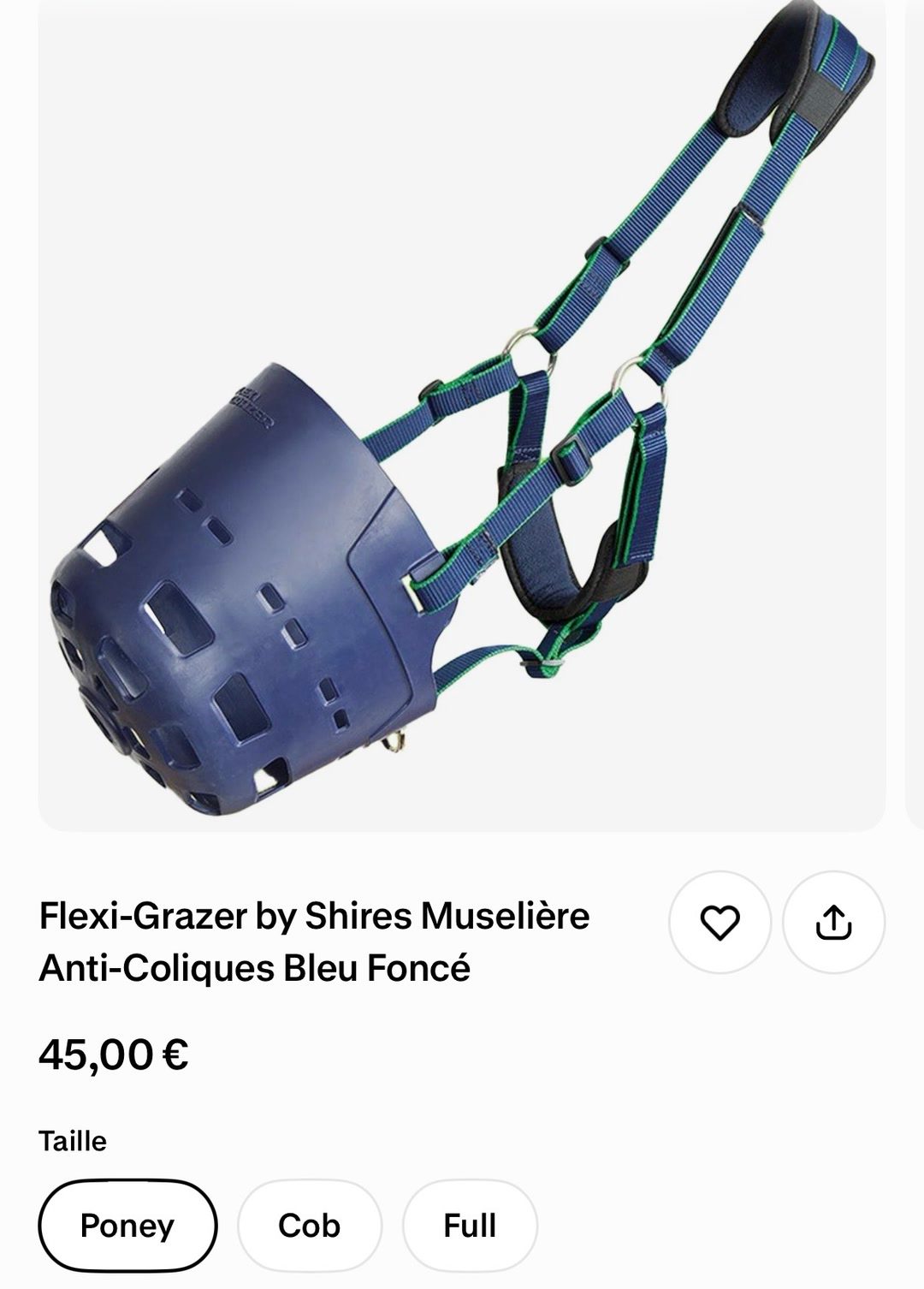Panier anti colique, média 5