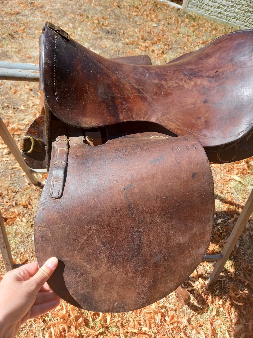 Selle ancienne cavalerie 1914, média 4