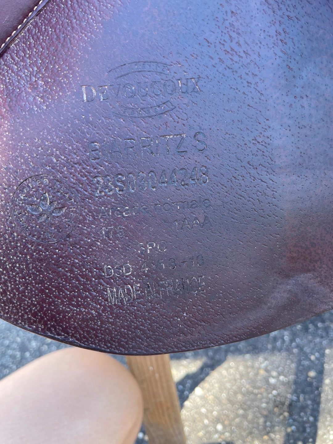 Selle devoucoux Biarritz, média 2