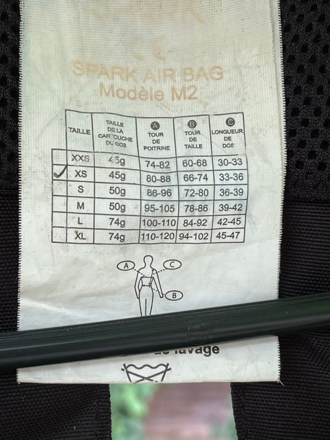Airbag spark 2, média 3