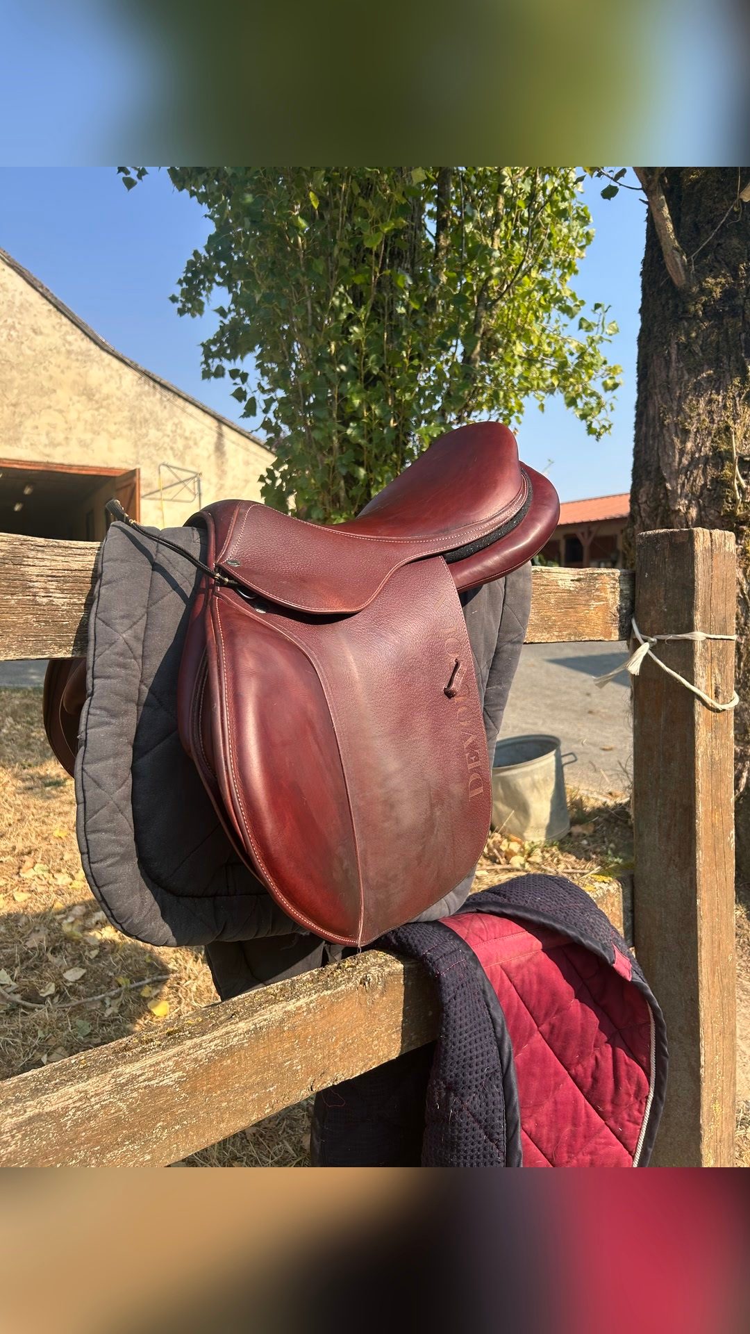 Selle Devoucoux Biarritz O 18" – 2023 – Très bon état, média 2