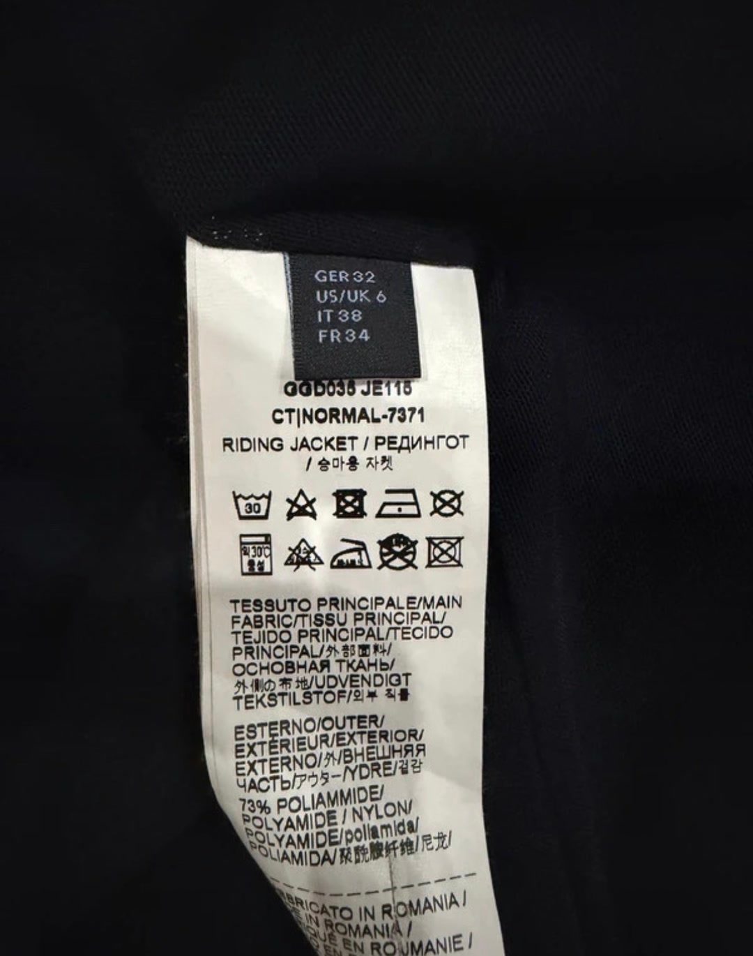 Veste de concours cavalleria toscana, média 6
