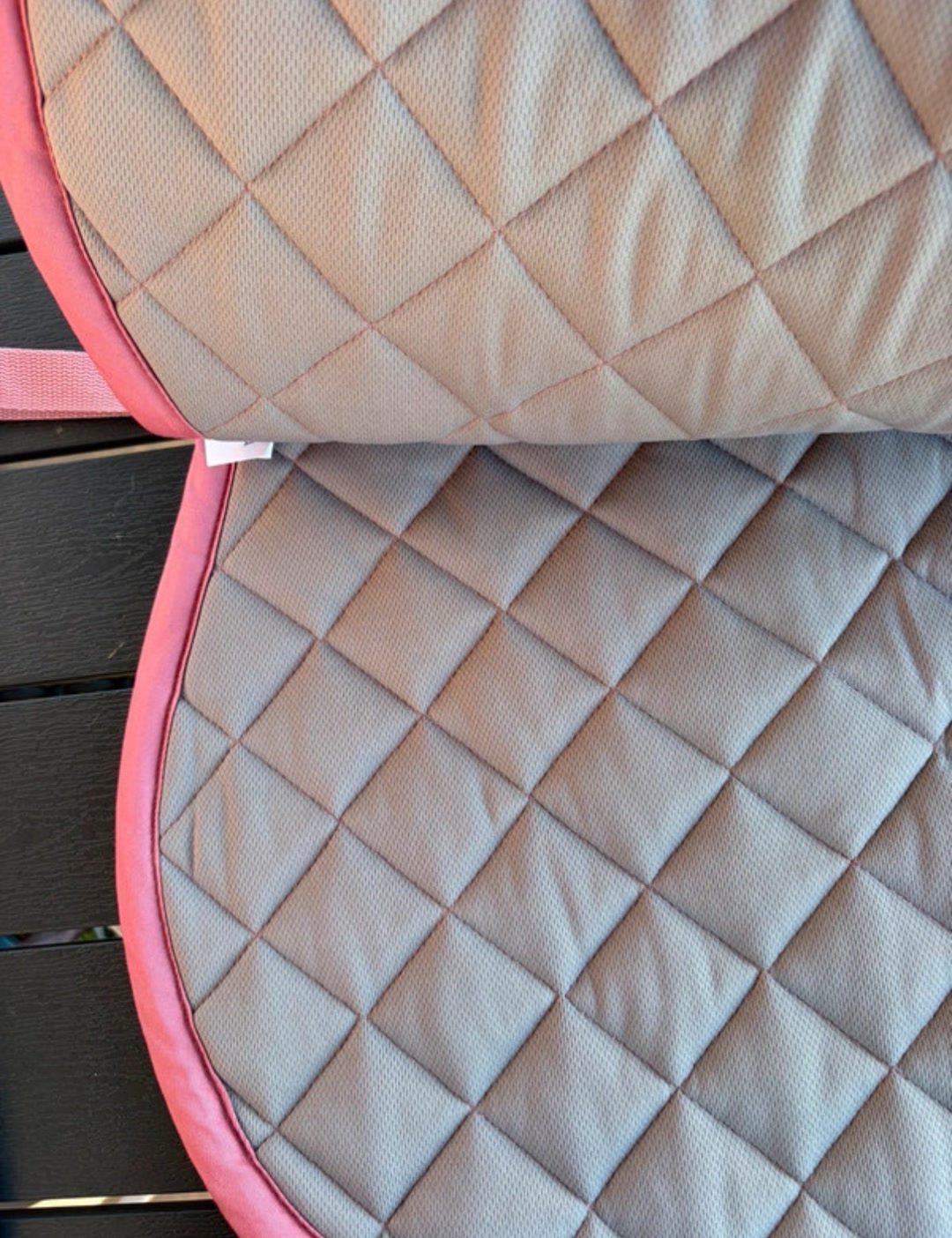 Tapis de Selle et Guêtres Rose, média 6