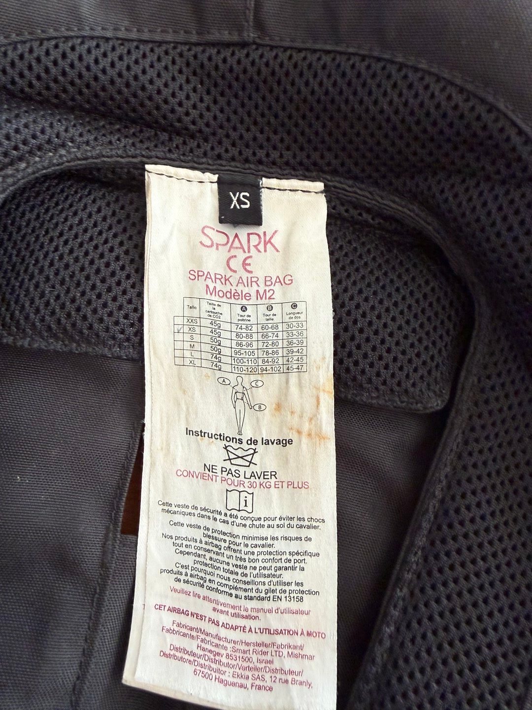 Air bag SPARK, média 4