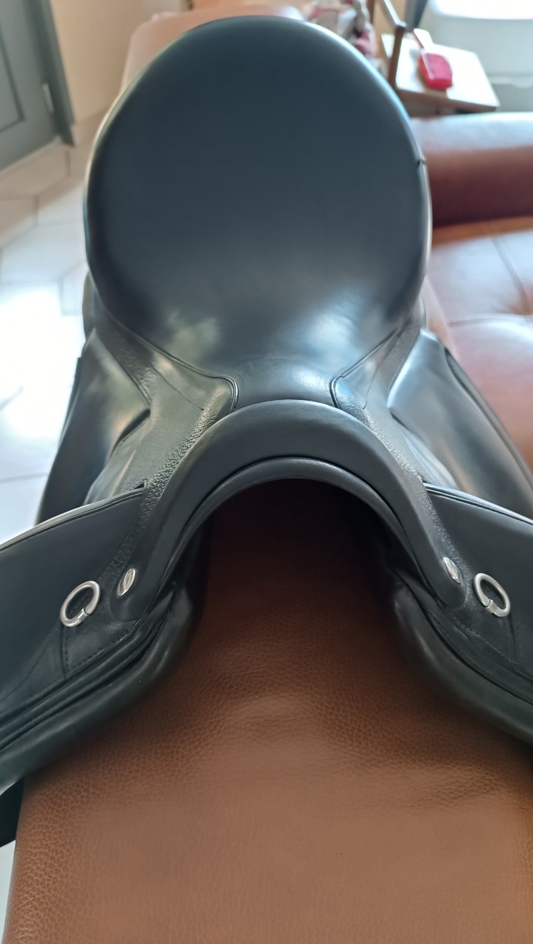 Selle Devoucoux dressage - Harmonie S - 17.5" - noire, média 3