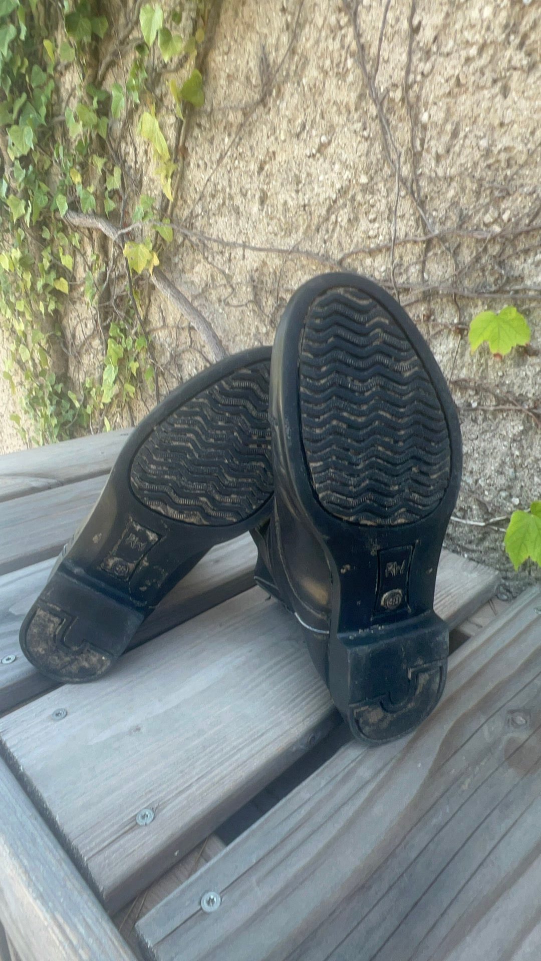 Bottes noir  RW, 38, média 6