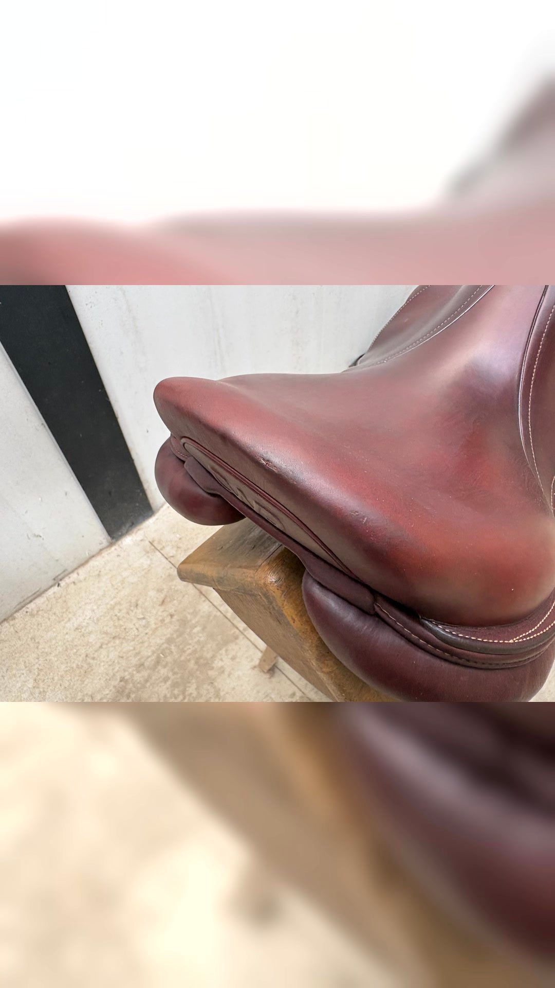 Selle CWD doublée veau, média 4