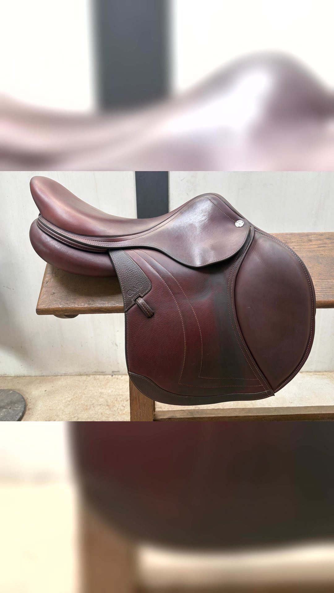 Selle CWD doublée veau, média 2