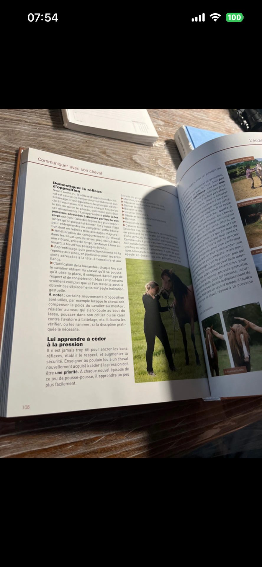 Livre : Communiquer avec son cheval, média 3