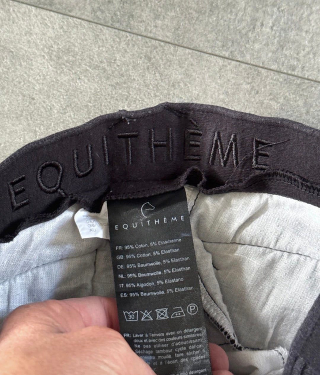 Pantalon équithème 8 ans 128cm, média 5