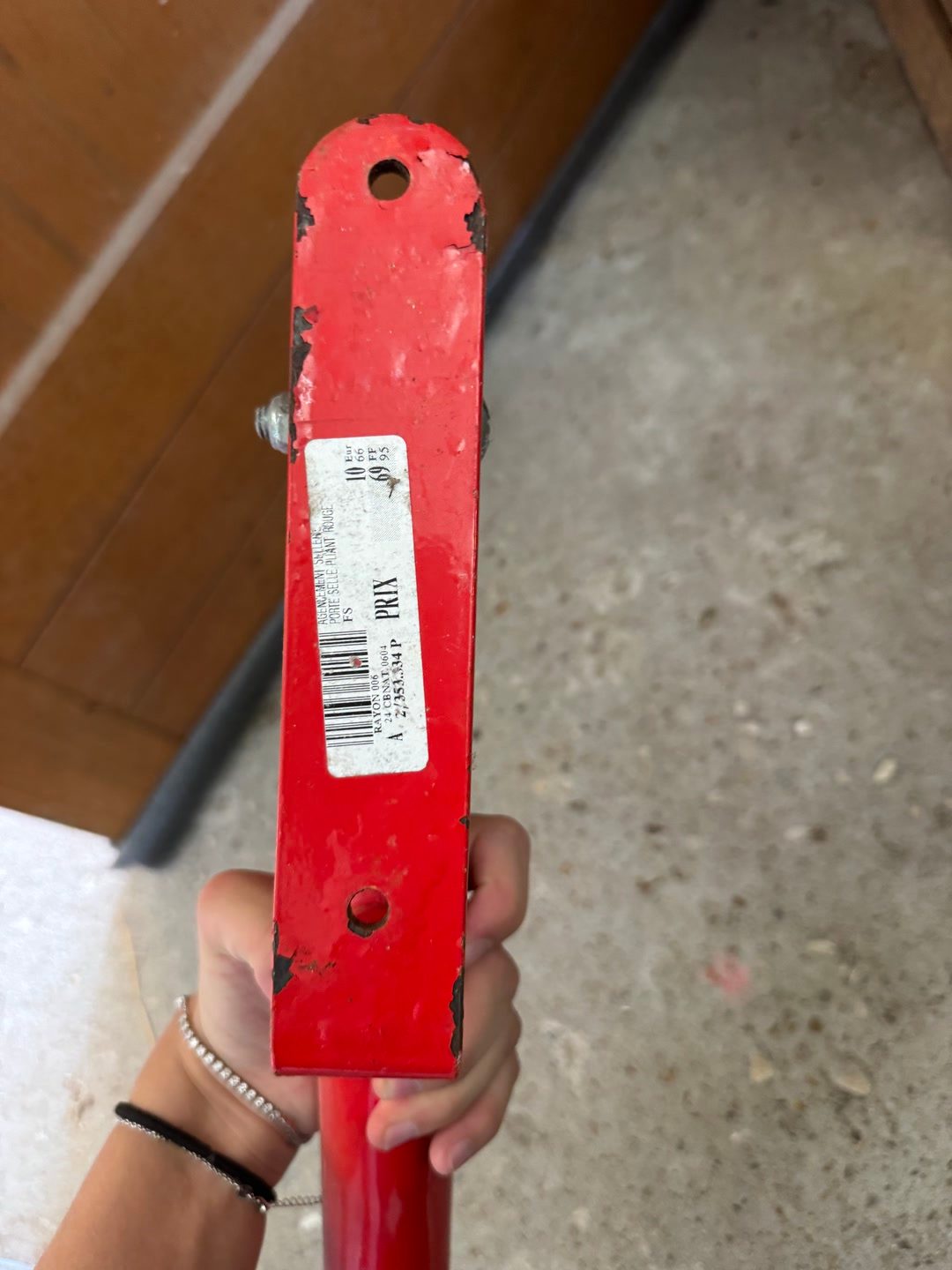 Porte selle, média 3