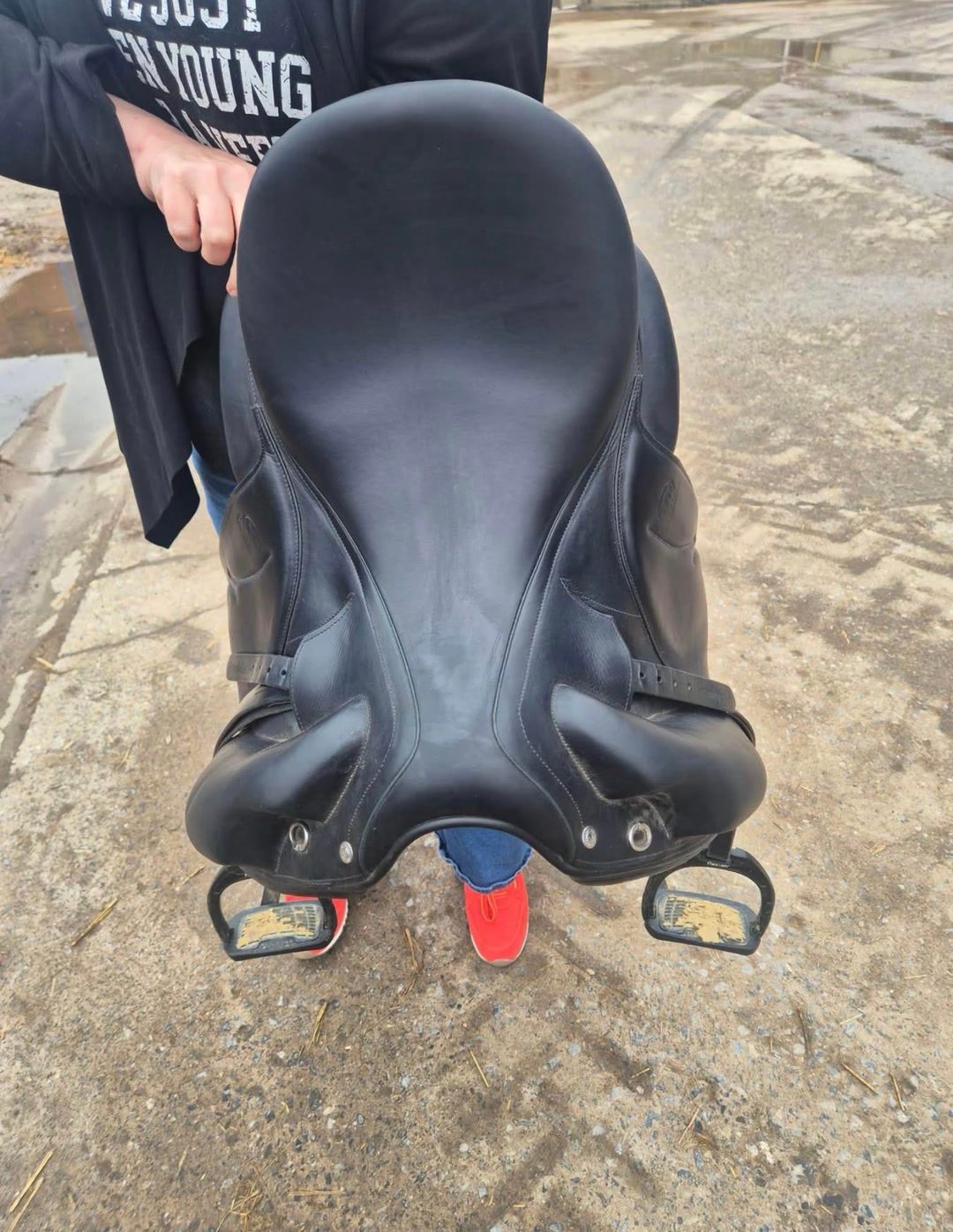 Selle dressage Devoucoux Makila Lab 18p, média 3