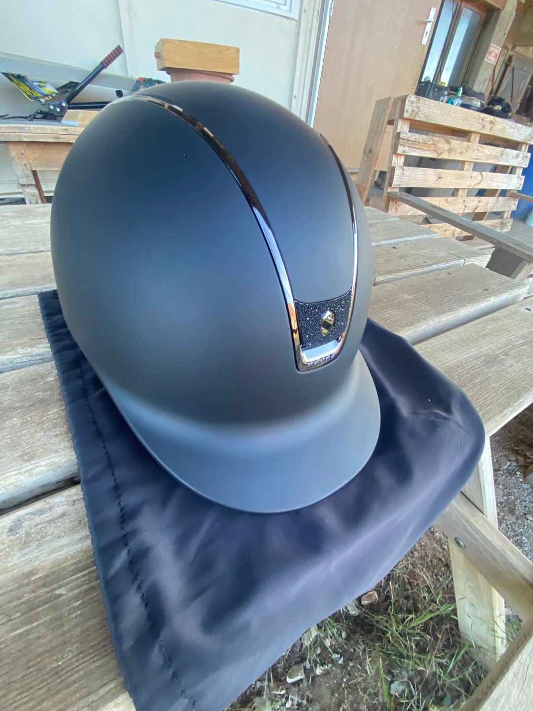 Casque Samshield neuf, média 4