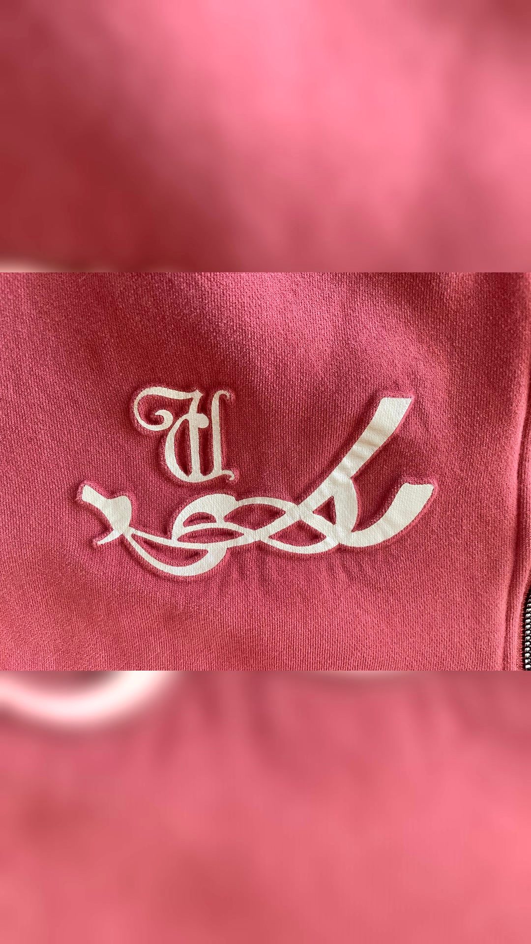 💗 Très joli sweat zippé à capuche Pénélope, coloris rose terracotta., média 6