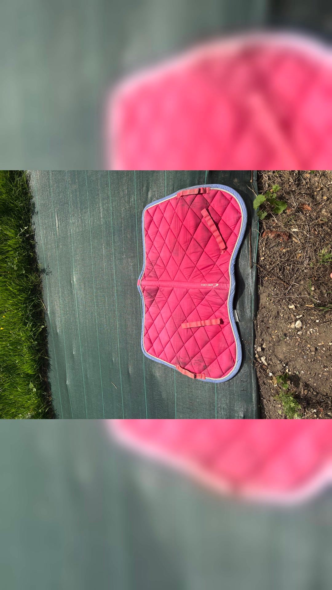 Tapis lami-cell rose, média 2