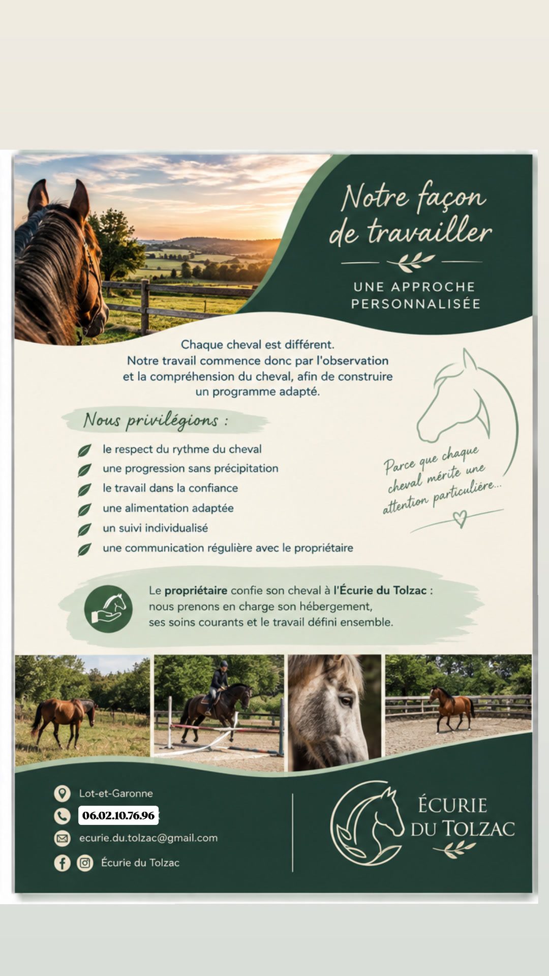 🐴 Pension - Débourrage - Valorisation, média 2