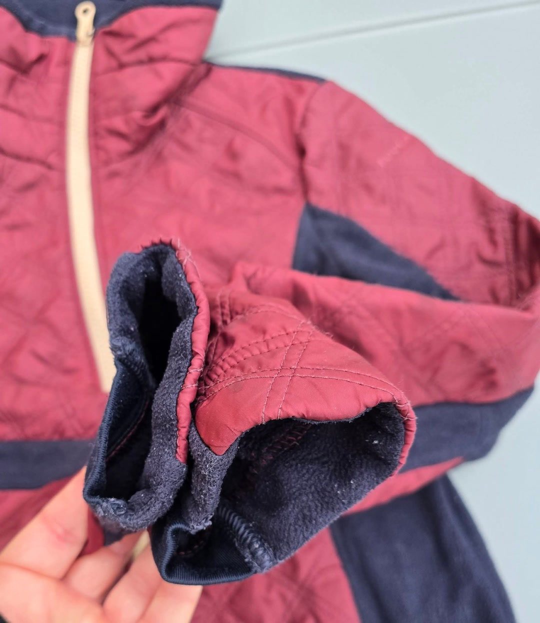 Veste d'équitation zippée polaire 10-11 ans fouganza, média 4