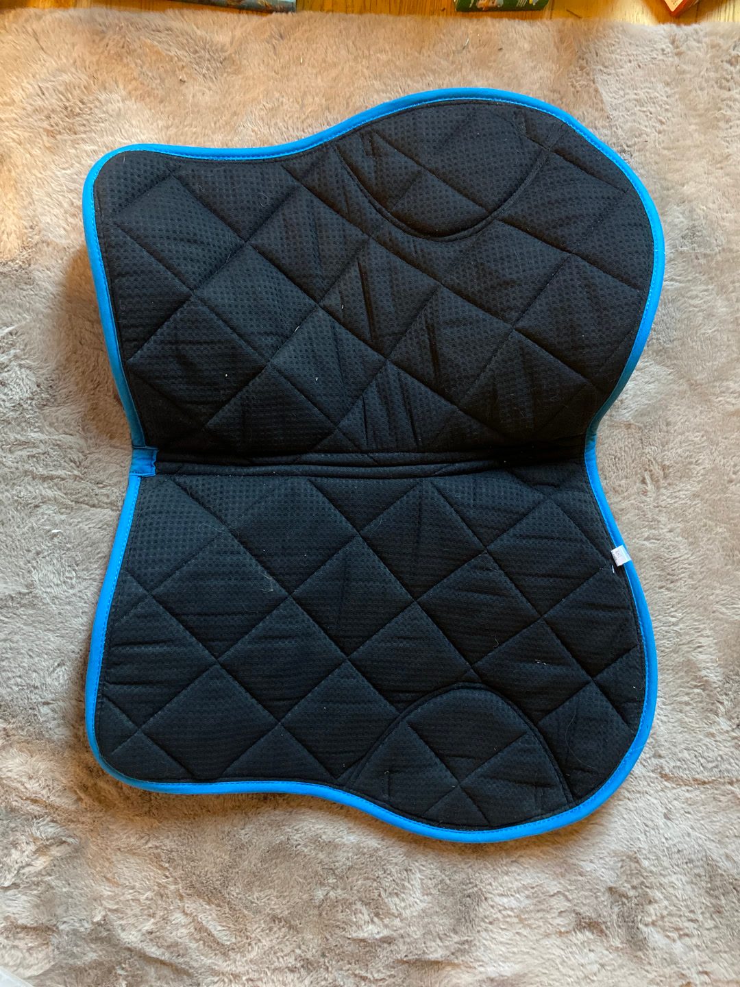 Tapis bleu, média 2