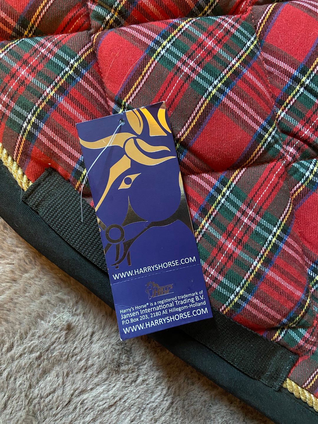Tapis ecossais poney, média 4