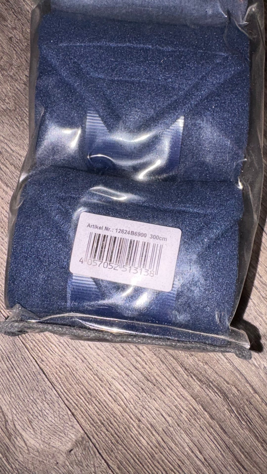 Bande de polo bleu marine, média 2