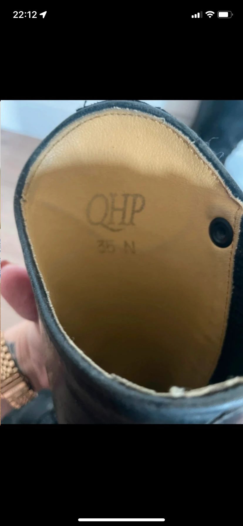 Bottes qhp, média 3