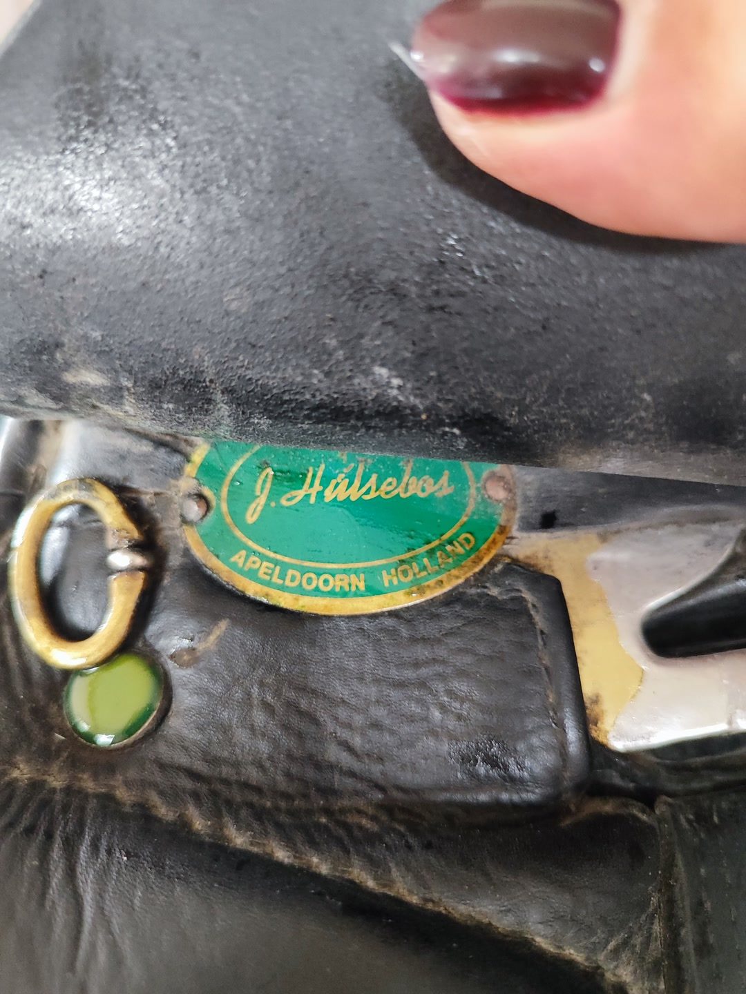 Selle de dressage Hulsebos Appeldoorn 17,5 pouces, média 3