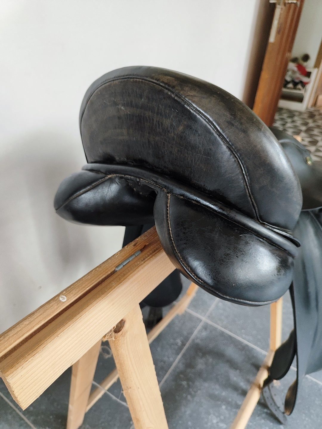 Selle de dressage Hulsebos Appeldoorn 17,5 pouces, média 5