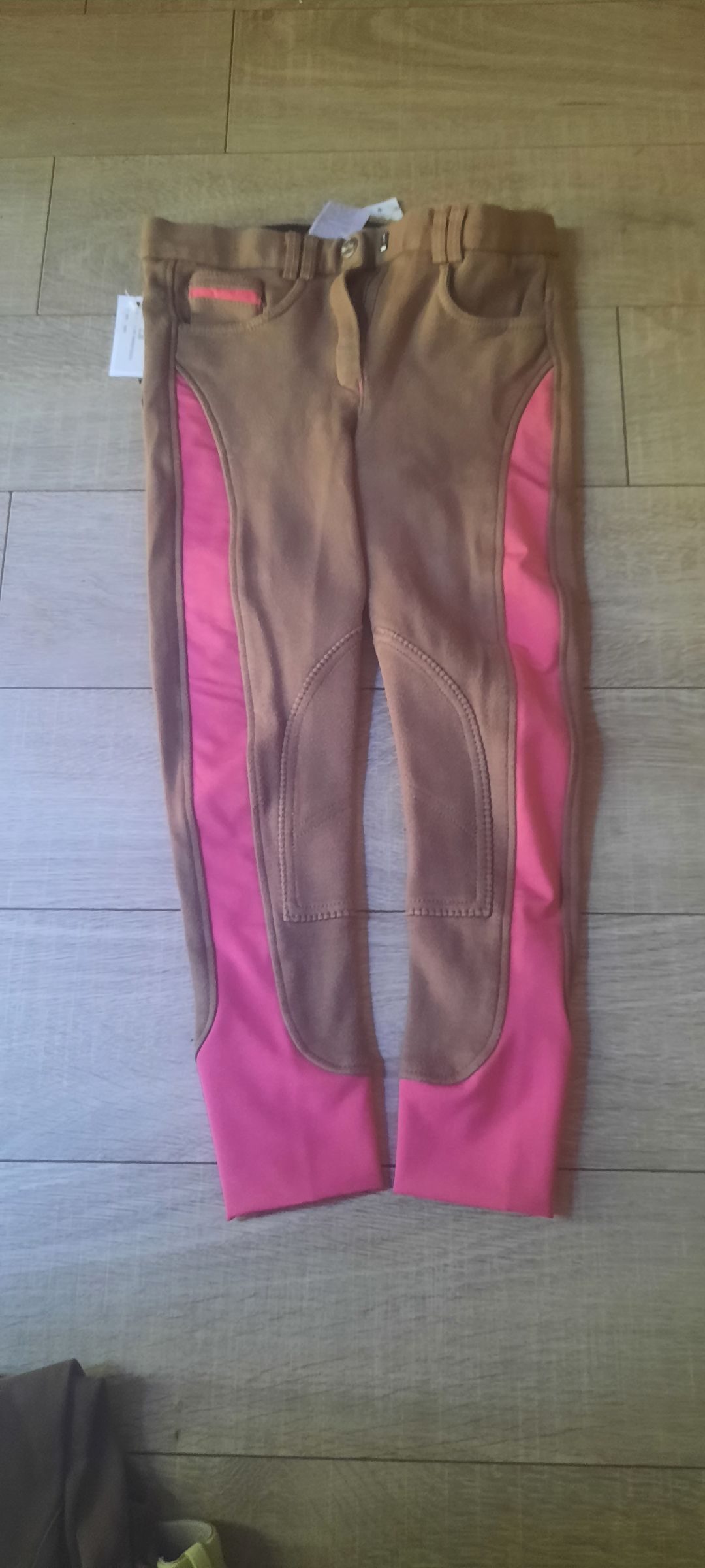 Pantalon rose et marron, média 3