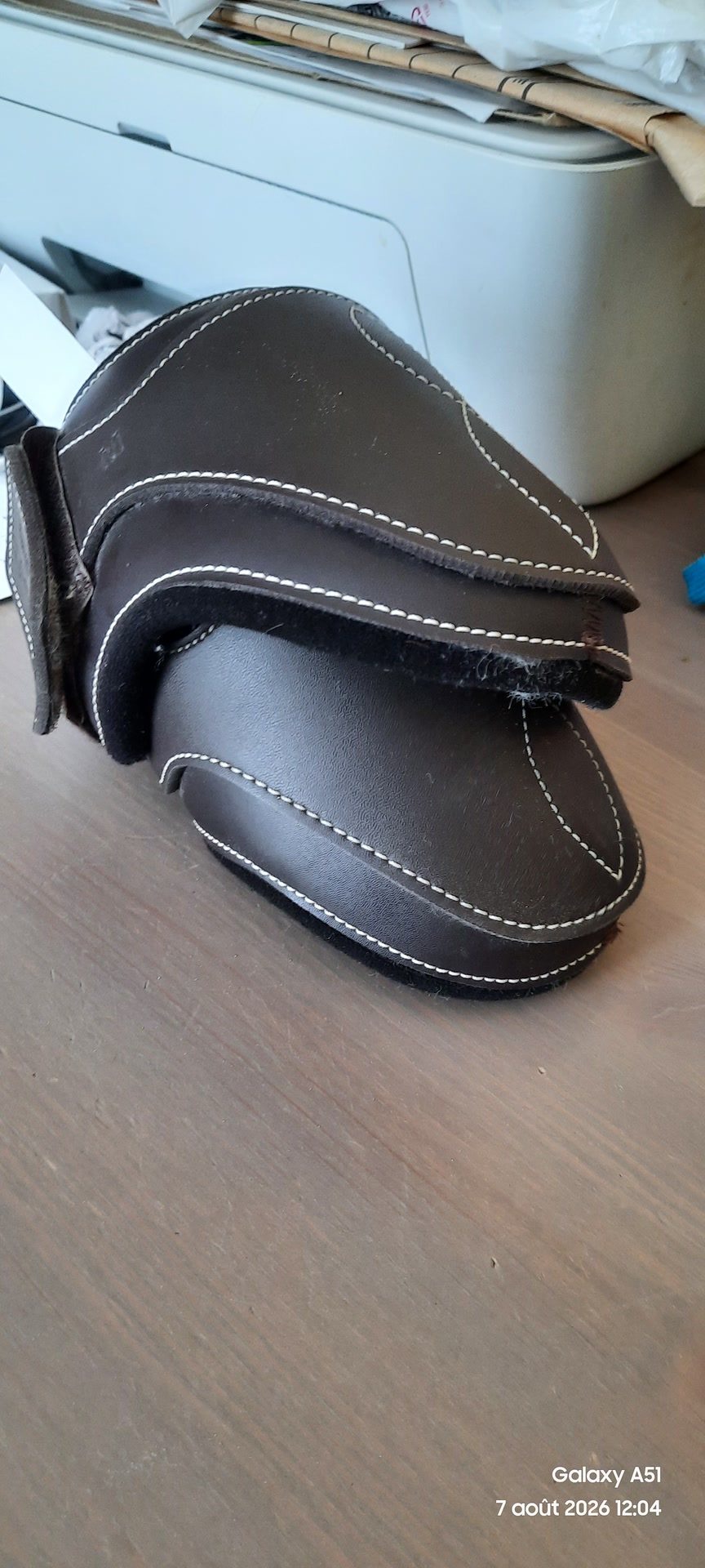 Protege Boulet marron, taille M, média 2