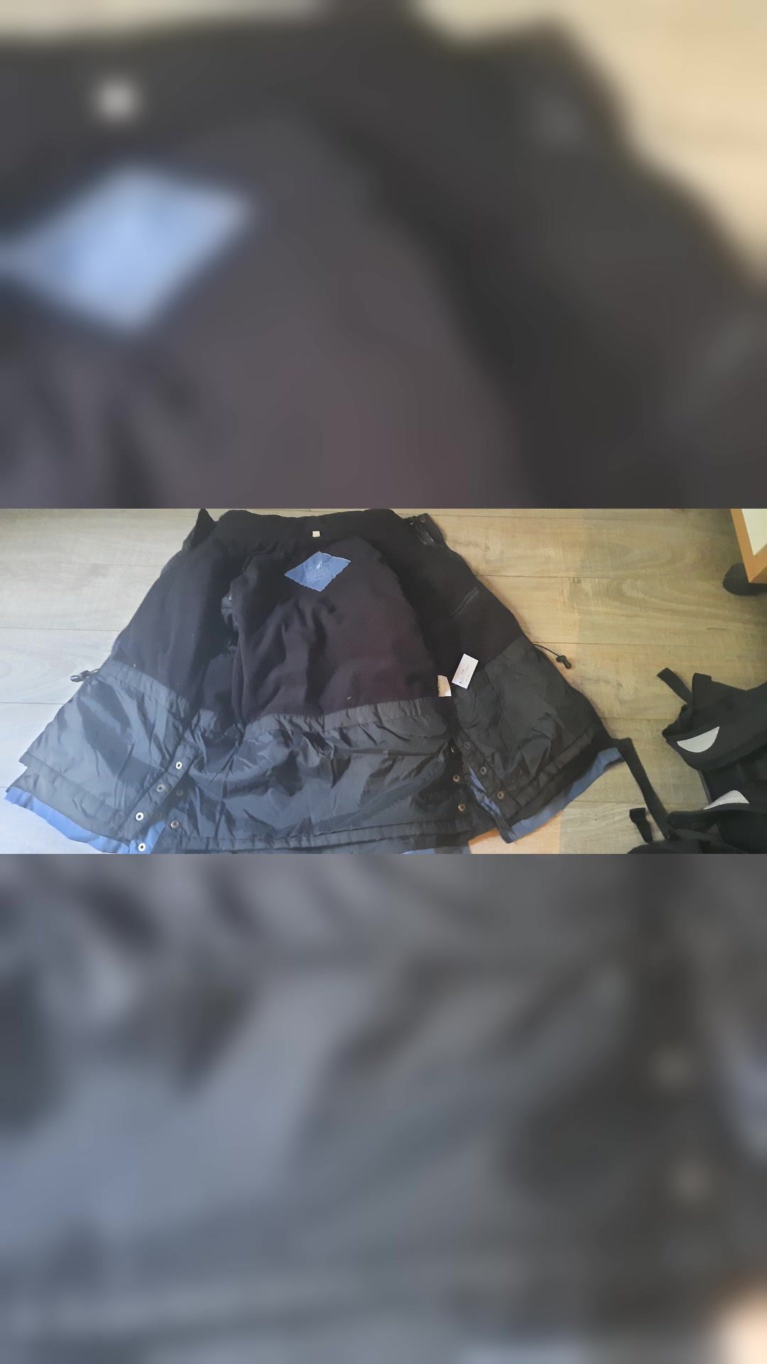 Manteau bleu denim, média 3