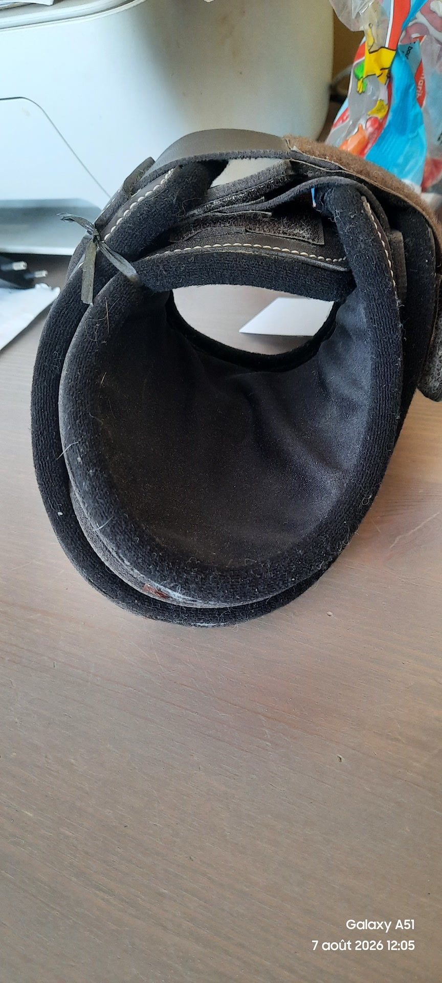 Protege Boulet marron, taille M, média 4