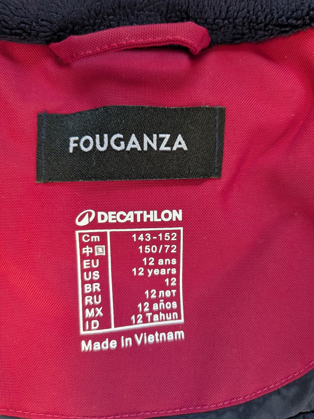 Veste fouganza, média 3