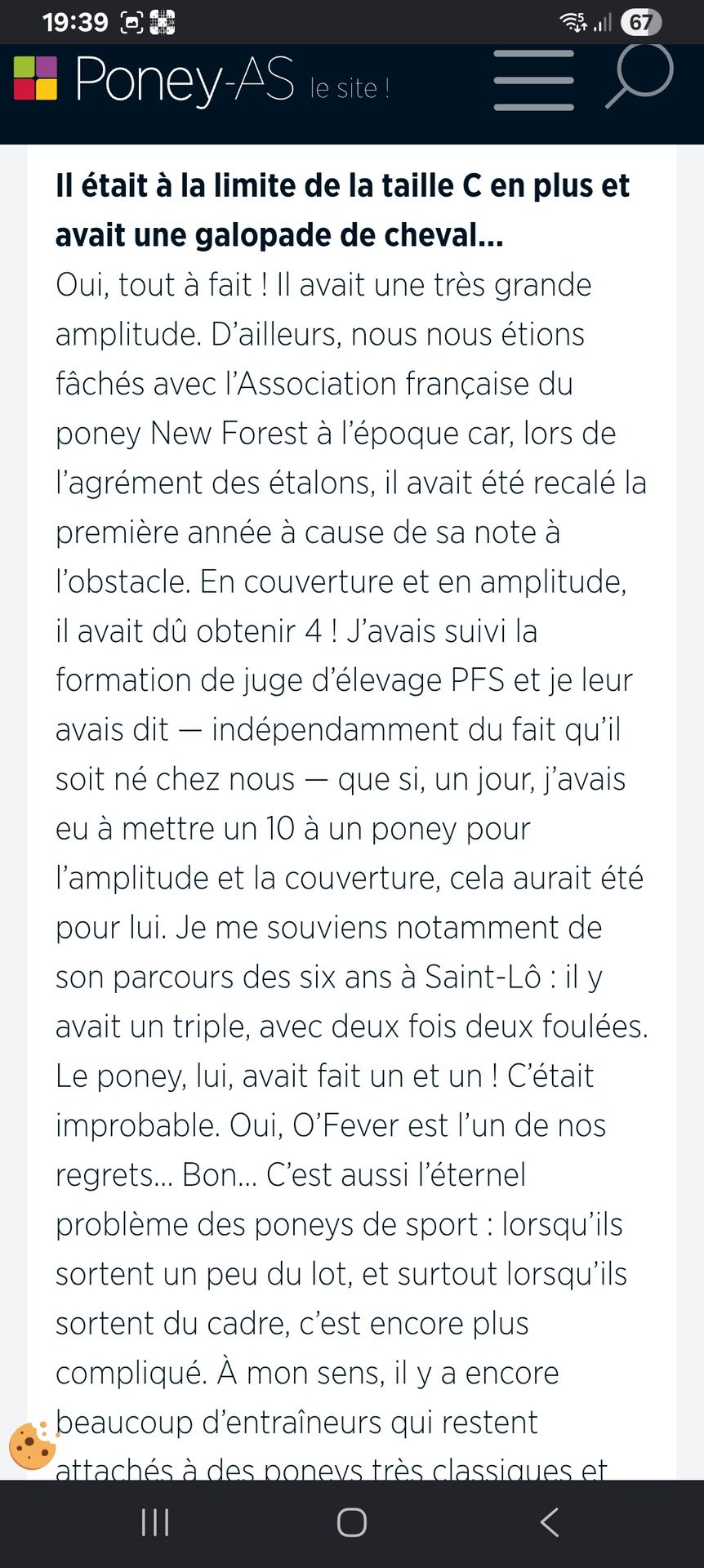 O'FEVER DE L'ARBALOU - IPO 163, média 9