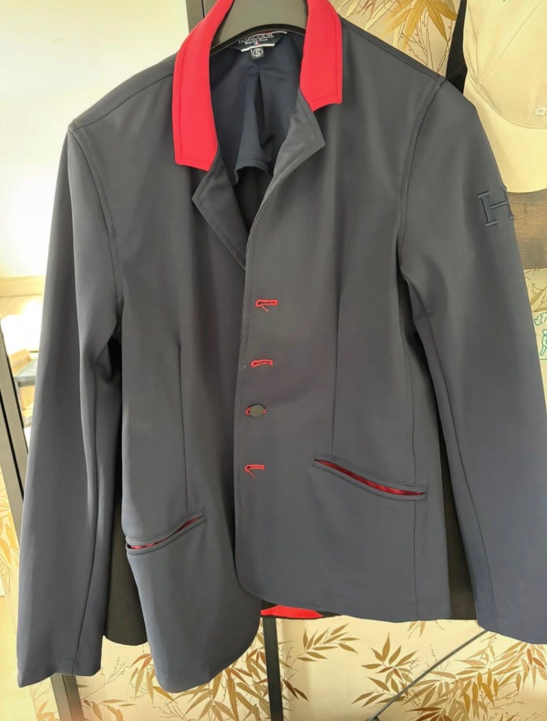 Veste de concours harcour bleu, média 2
