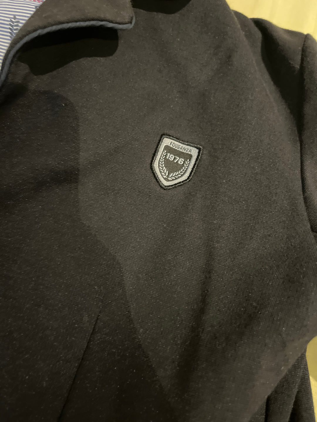 Veste de concours fouganza noir, média 5