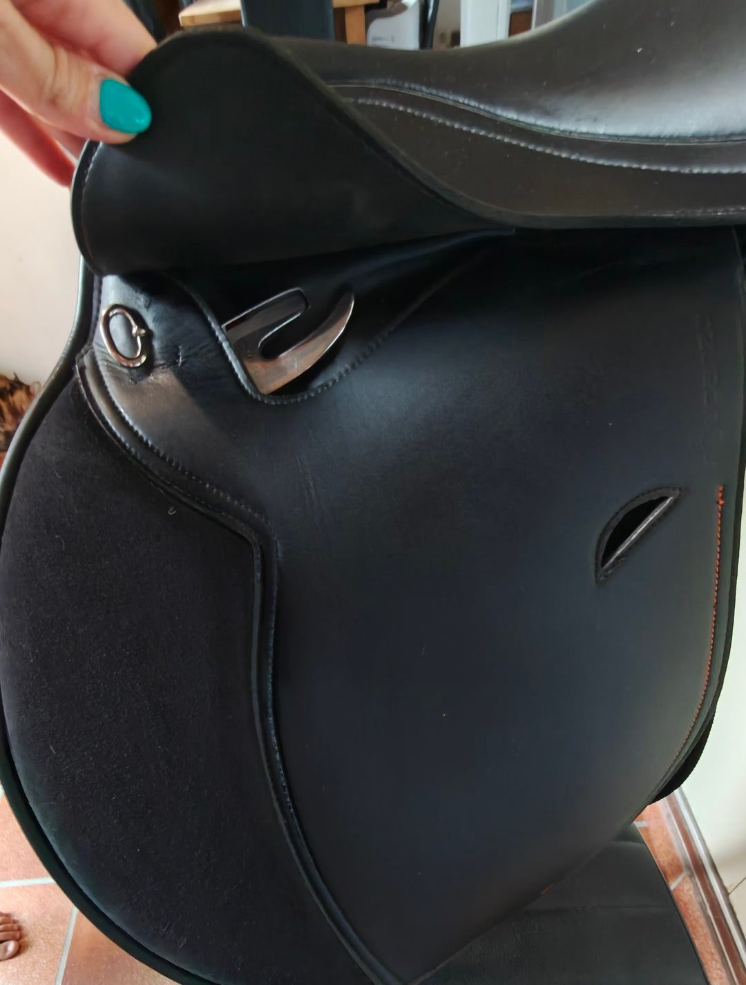 Selle mixte Synthia 17,5", média 4