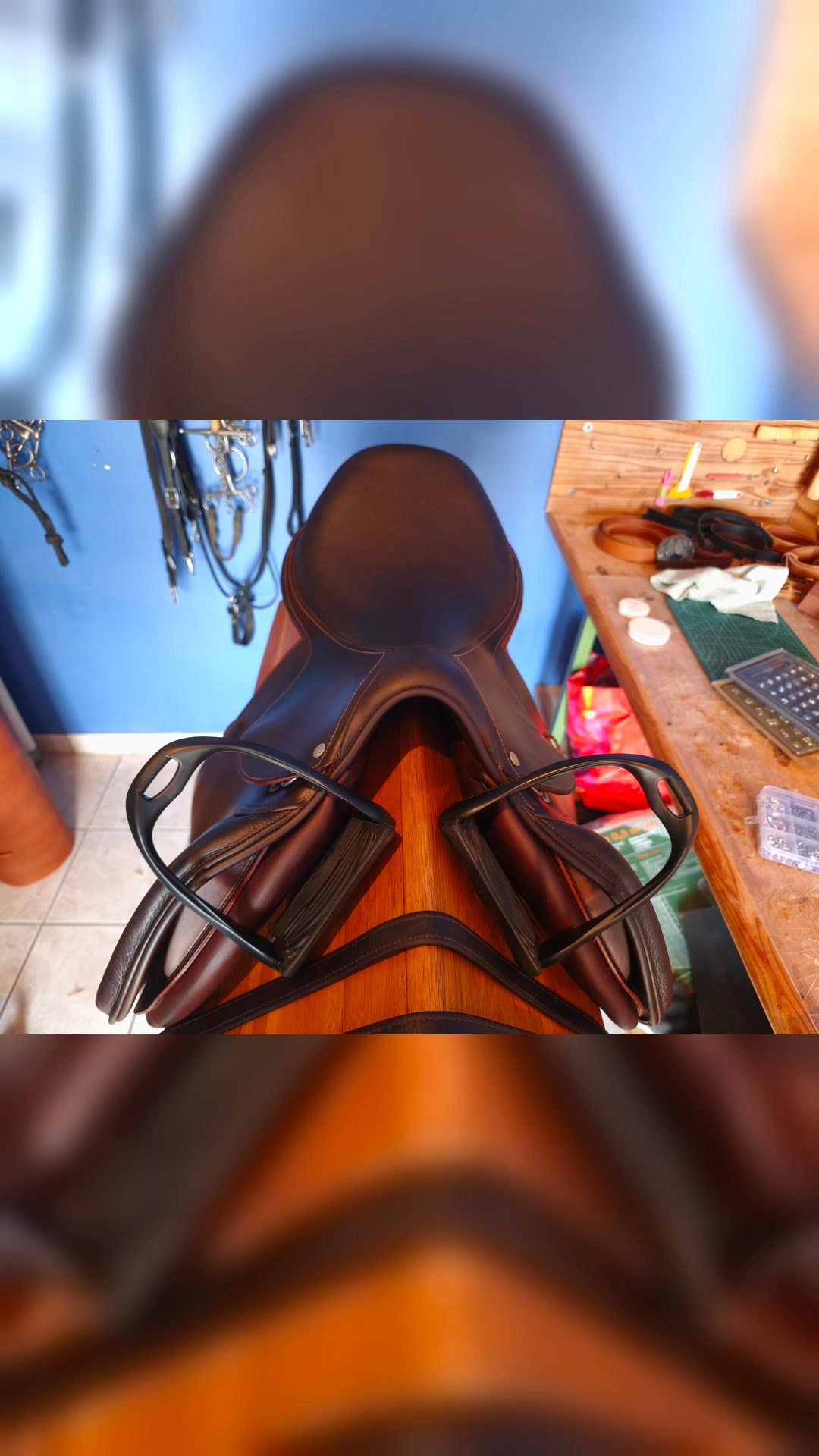 Vend selle devoucoux Biarritz taille 17, 5, média 8