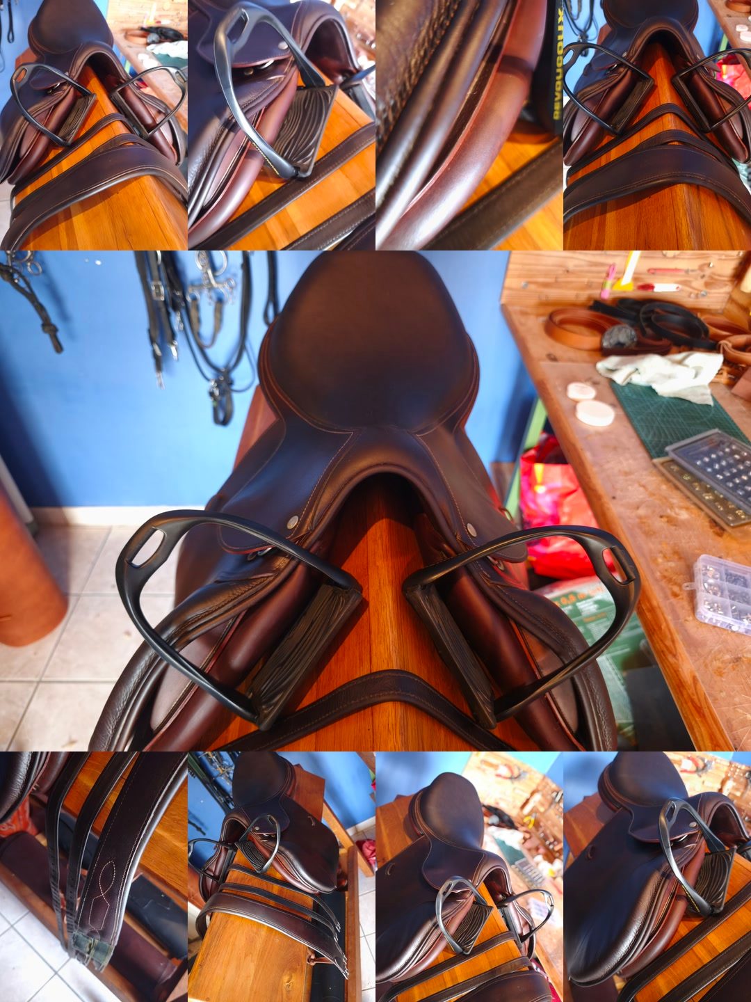 Vend selle devoucoux Biarritz taille 17, 5, média 4