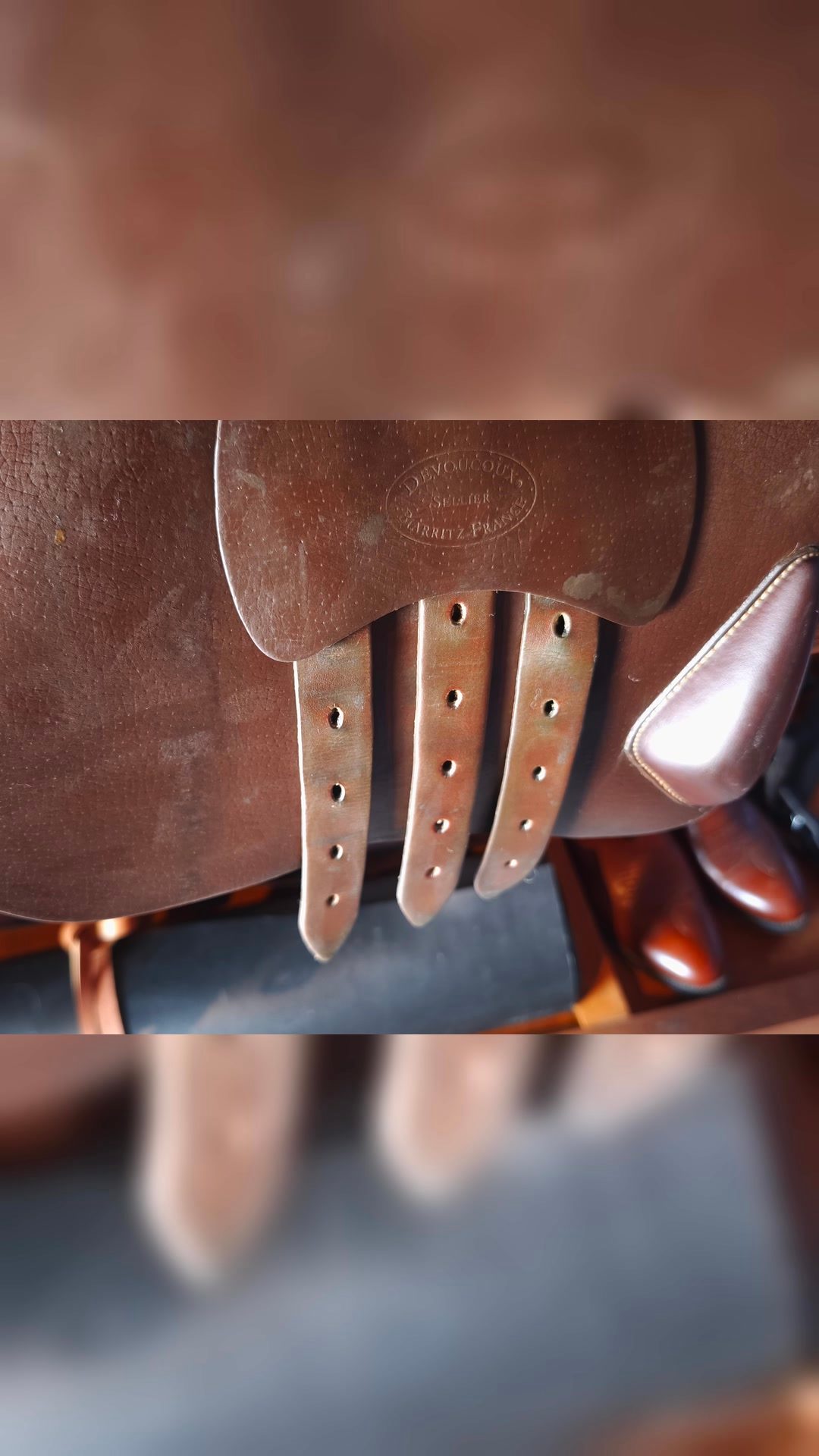 Vend selle devoucoux Biarritz taille 17, 5, média 3