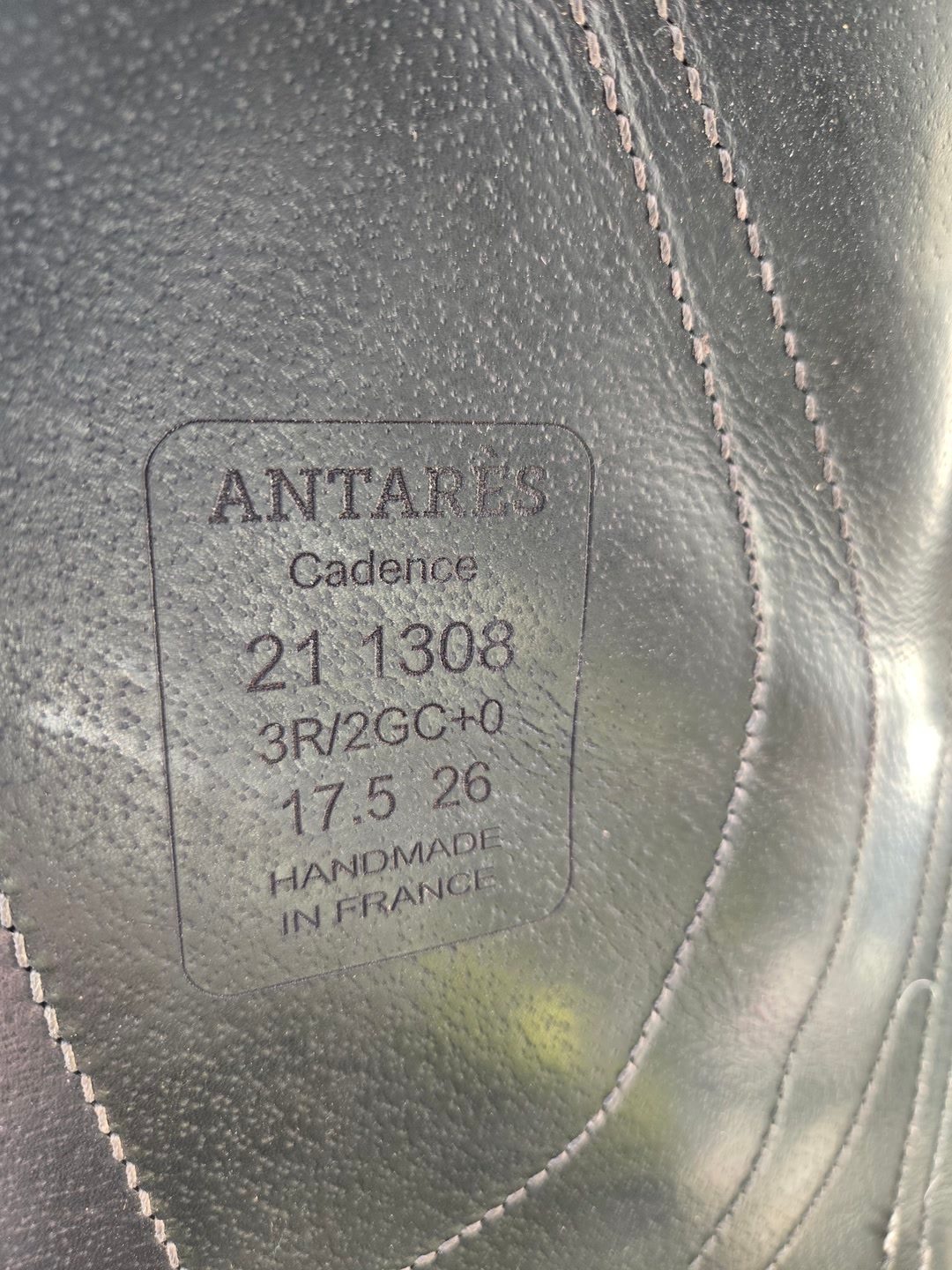 Selle de dressage Antares 17,5, média 2