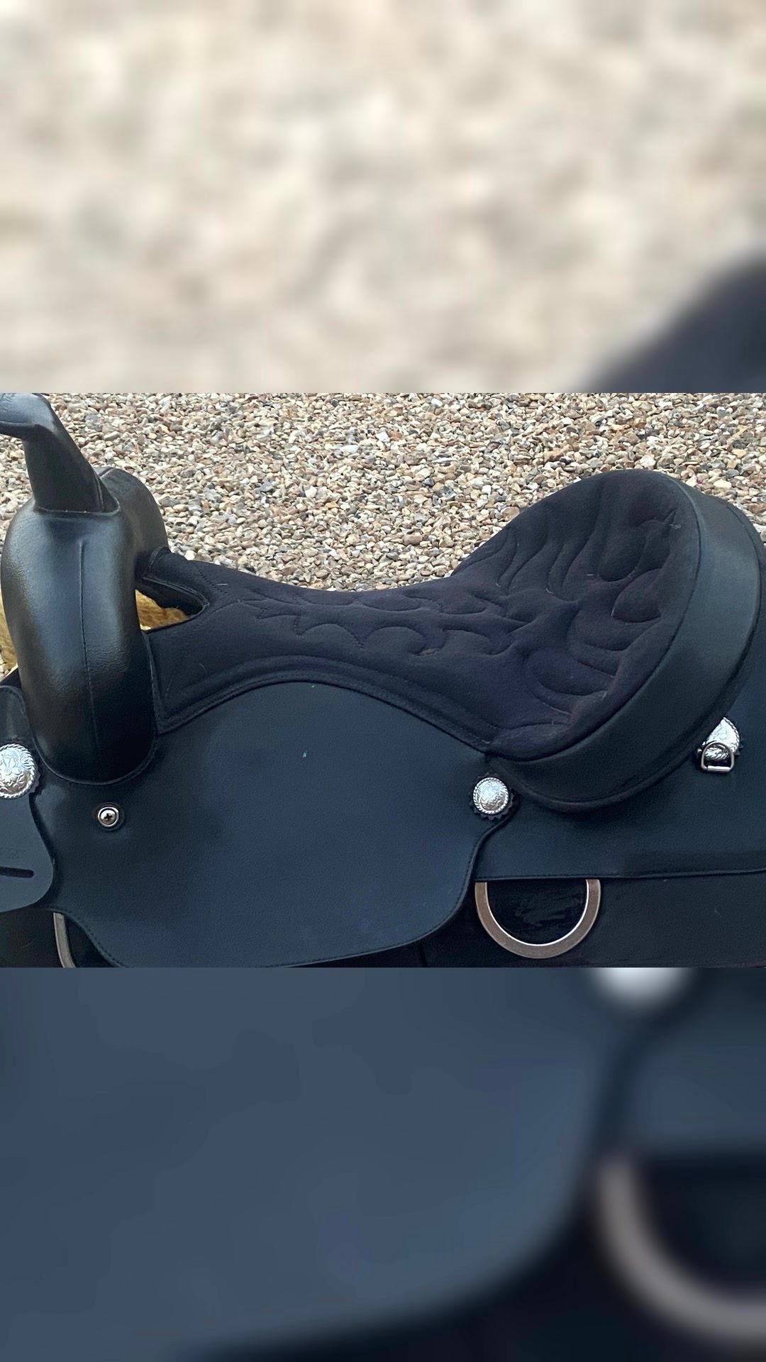 Selle western  wintec 17 pouces, média 2