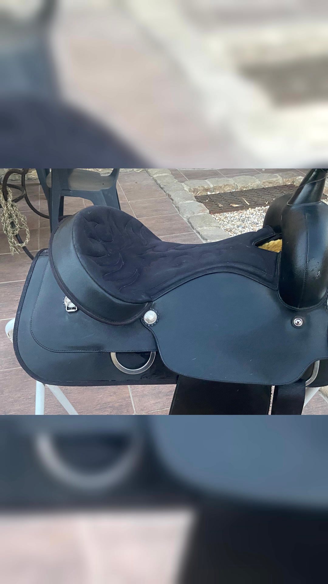 Selle western  wintec 17 pouces, média 4