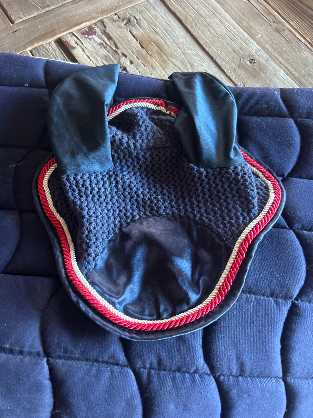 Tapis de selle et bonnet assorti taille poney D, média 3