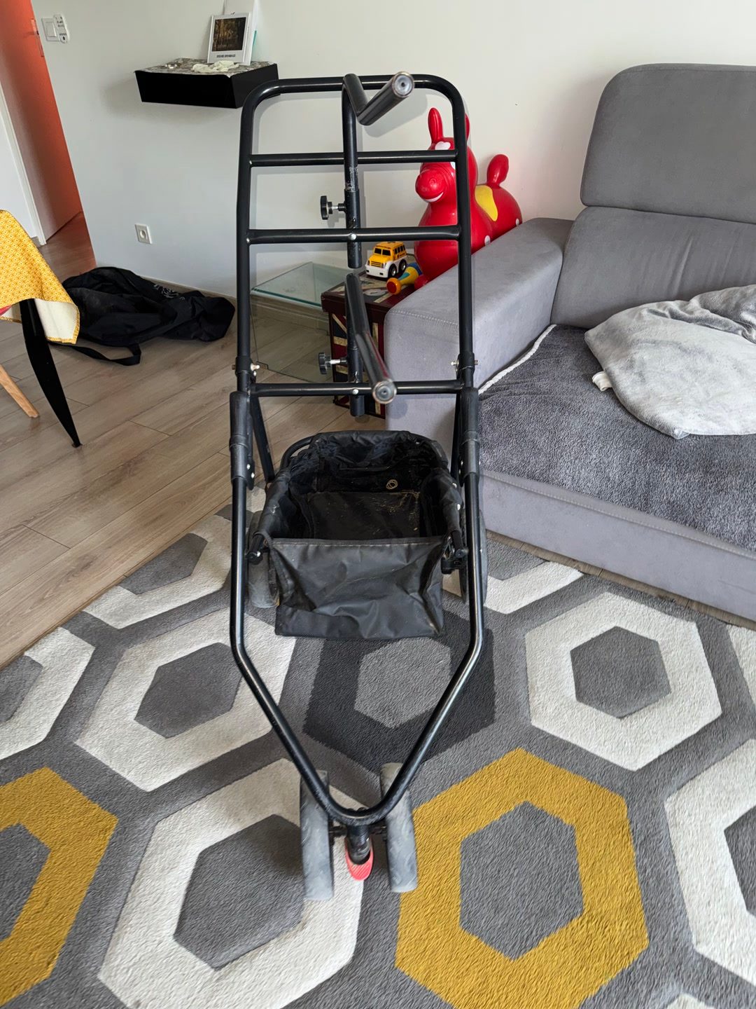 CHARIOT DÉMONTABLE DOUBLE PORTE-SELLE — PLIANT ET LÉGER, média 6