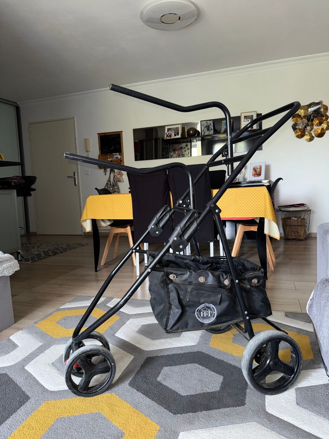 CHARIOT DÉMONTABLE DOUBLE PORTE-SELLE — PLIANT ET LÉGER, média 7